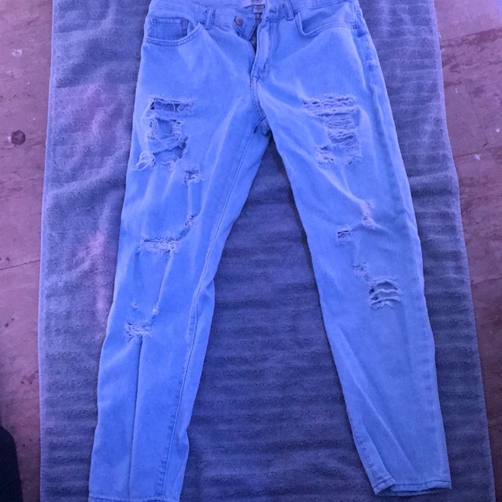 Forever 21 jeans wore 1 time size 27